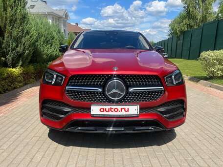 2021 Mercedes-Benz GLE Coupe 350 d II (C167), красный, 7900000 рублей, вид 4
