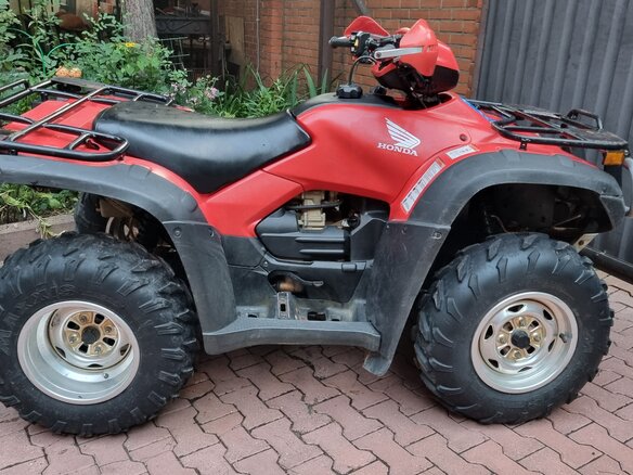 2007 Honda TRX 500 (Foreman), красный, 595000 рублей - вид 1
