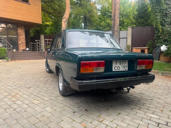 2005 Lada (ВАЗ) 2107, синий, 290000 рублей - вид 5