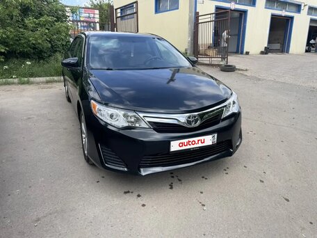 2012 Toyota Camry VII (XV50), чёрный, 1190000 рублей, вид 1