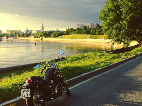 1990 Honda Steed 400, чёрный, 220000 рублей, вид 2