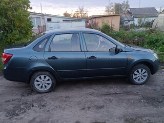 2014 Lada (ВАЗ) Granta I, серый, 290000 рублей, вид 2