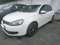 2010 Volkswagen Golf VI, белый - вид 2