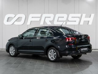 2021 Volkswagen Polo VI, чёрный, 1279000 рублей, вид 2