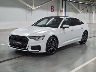 2020 Audi A6 45 TFSI V (C8), белый, 4750000 рублей, вид 1