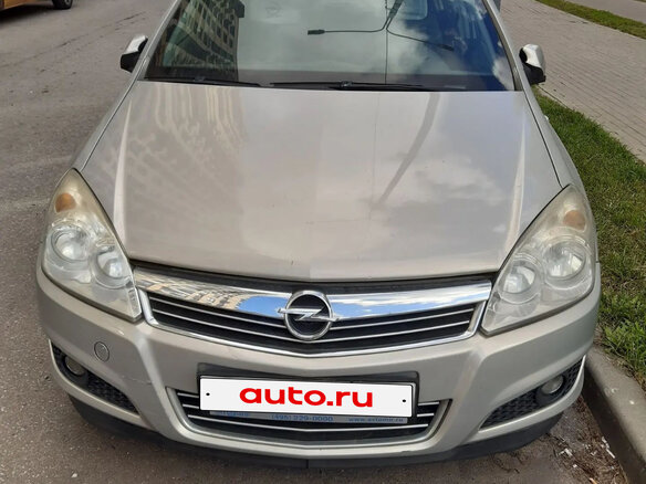 2008 Opel Astra H Рестайлинг, серебристый