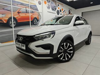 2026 Lada (ВАЗ) Vesta SW Cross I Рестайлинг (NG), белый, 2246000 рублей, вид 1