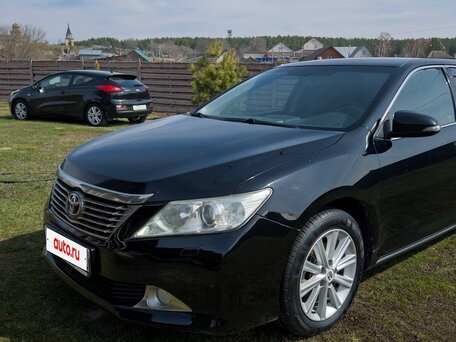 2012 Toyota Camry VII (XV50), чёрный, 1290000 рублей, вид 1