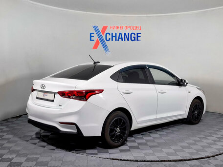 2019 Hyundai Solaris II, белый, 1175000 рублей, вид 3