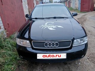 1999 Audi A4 I (B5) Рестайлинг, чёрный, 300000 рублей, вид 1