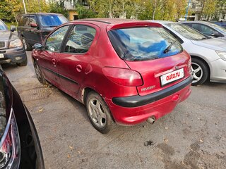 2003 Peugeot 206, красный, 120000 рублей, вид 5