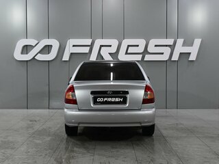 2007 Hyundai Accent ТагАЗ II, серебристый, 599000 рублей, вид 4