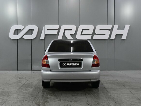 2007 Hyundai Accent ТагАЗ II, серебристый, 599000 рублей - вид 3