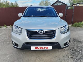 2011 Hyundai Santa Fe II Рестайлинг, серебристый, 1650000 рублей, вид 4