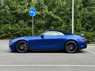 2022 Mercedes-Benz SL-Класс AMG SL 43 43 AMG IV (R232), синий, 12600000 рублей, вид 4