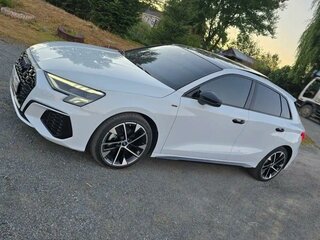 2022 Audi A3 Sportback 35 TFSI IV (8Y), белый, 2195000 рублей, вид 2