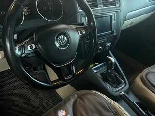 2016 Volkswagen Jetta VI Рестайлинг, синий, 1500000 рублей, вид 5