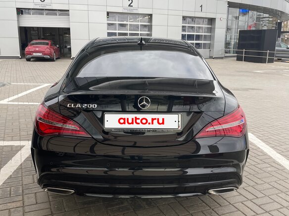 2016 Mercedes-Benz CLA 200 I (C117, X117) Рестайлинг, чёрный, 2350000 рублей - вид 2