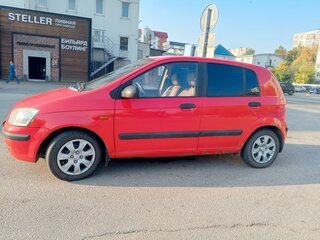 2004 Hyundai Getz I, красный, 250000 рублей, вид 4