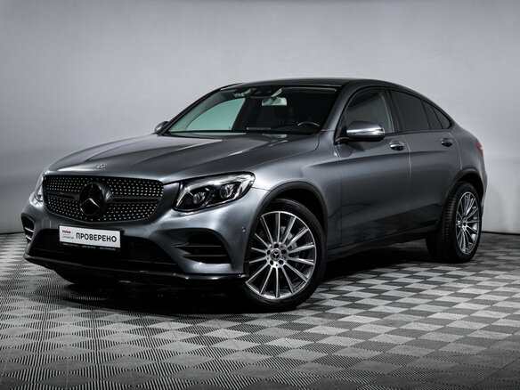 2017 Mercedes-Benz GLC Coupe 300 I (C253), серый, 4100000 рублей