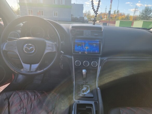 2007 Mazda 6 II (GH), красный, 850000 рублей - вид 6