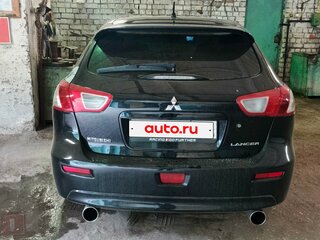 2008 Mitsubishi Lancer X, чёрный, 1100000 рублей, вид 2