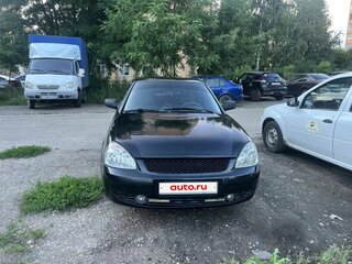2008 Lada (ВАЗ) Priora I, чёрный, 275000 рублей, вид 3