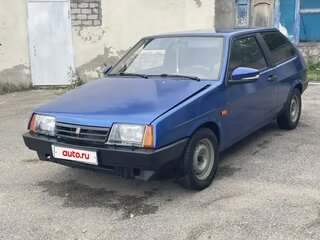 1988 Lada (ВАЗ) 2108 21086, синий, 225000 рублей, вид 1