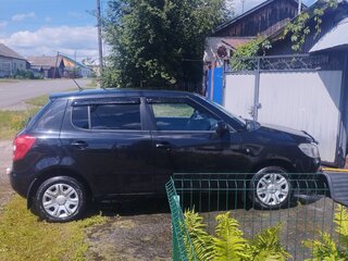 2010 Skoda Fabia II Рестайлинг, чёрный, 530000 рублей, вид 3
