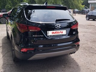 2017 Hyundai Santa Fe III Рестайлинг, чёрный, 2500000 рублей, вид 2