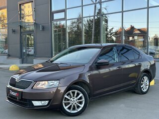 2016 Skoda Octavia III (A7), коричневый, 1359000 рублей, вид 1