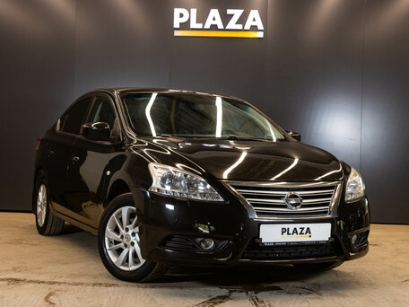 2014 Nissan Sentra VII (B17), чёрный, 950000 рублей, вид 2