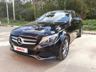 2017 Mercedes-Benz C-Класс 180 9G-TRONIC IV (W205), чёрный, 2250000 рублей, вид 3