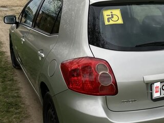 2008 Toyota Auris I, серебристый, 550000 рублей, вид 5