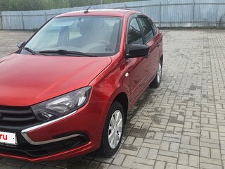 2019 Lada (ВАЗ) Granta I Рестайлинг, красный, 610000 рублей, вид 2