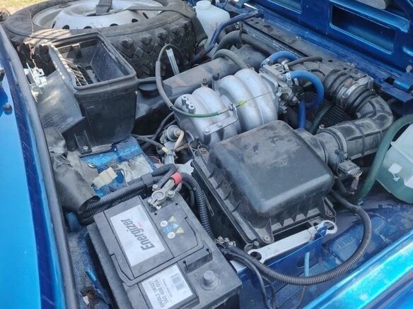 2007 Lada (ВАЗ) 2121 (4x4) I Рестайлинг, синий, 380000 рублей - вид 3