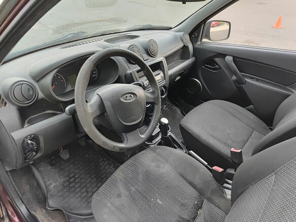 2012 Lada (ВАЗ) Granta I, красный, 150000 рублей - вид 15