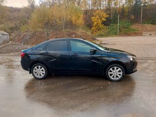 2020 Lada (ВАЗ) Vesta I, чёрный, 850000 рублей, вид 4