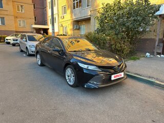 2019 Toyota Camry VIII (XV70), синий, 2700000 рублей, вид 2