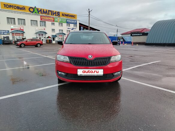 2017 Skoda Rapid I Рестайлинг, пурпурный - вид 12