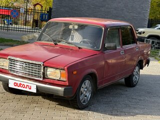 2007 Lada (ВАЗ) 2107, пурпурный, 99000 рублей, вид 3