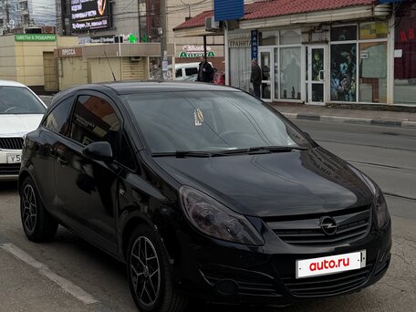 2008 Opel Corsa D, чёрный, 430000 рублей, вид 1