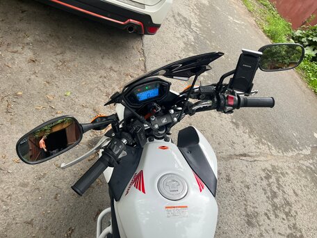 2013 Honda CB 400F, белый, 320000 рублей, вид 5