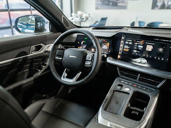 2026 Haval F7x II, синий - вид 36