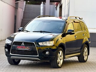 2011 Mitsubishi Outlander II Рестайлинг, чёрный, 999999 рублей, вид 2