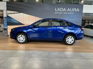 2026 Lada (ВАЗ) Vesta I Рестайлинг (NG), синий, 1805000 рублей, вид 4