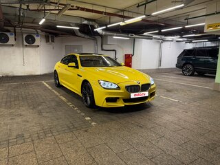 2013 BMW 6 серии Gran Coupe 650i xDrive III (F06/F13/F12), жёлтый, 3700000 рублей, вид 3