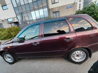 2012 Lada (ВАЗ) Kalina I, пурпурный, 200000 рублей, вид 4
