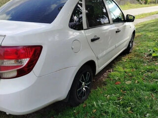 2013 Lada (ВАЗ) Granta I, белый, 340000 рублей, вид 4
