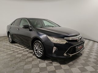 2017 Toyota Camry VII (XV50) Рестайлинг 2, чёрный, 2189000 рублей, вид 3